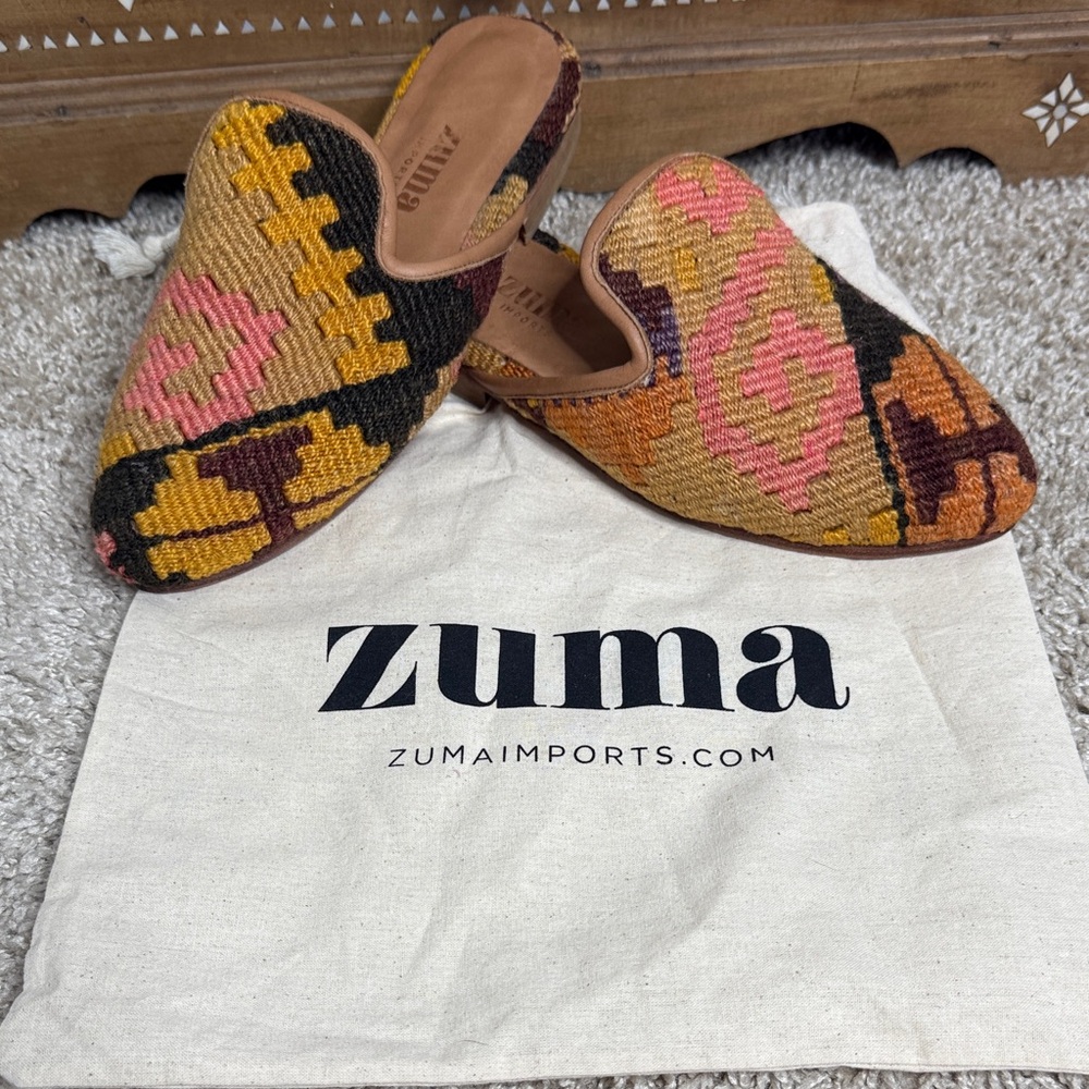 Zuma Turkish Kilimanjaro Mules NEW